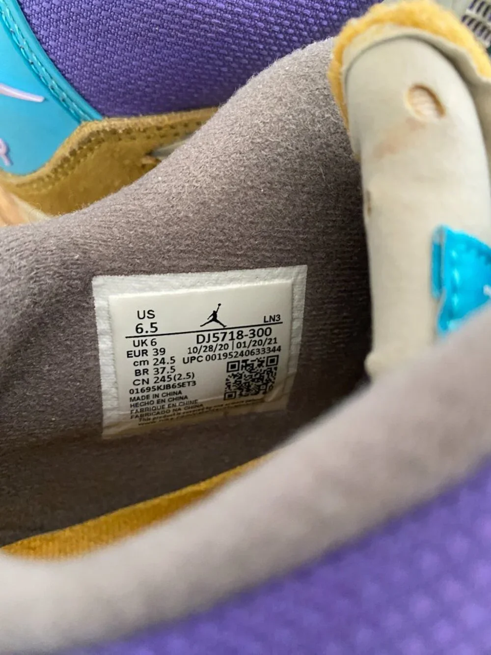Nike Union LA x Air Jordan 4 Retro 'Desert Moss' sneakers